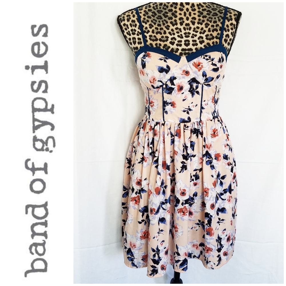Band of Gypsies Mini Dress with Pockets